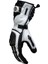 Handroid Mk5 Korumalı Deri Motosiklet Eldiveni Siyah Beyaz 5