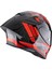 Exo R1 Evo Iı Air Vital Spor Motosiklet Kaskı Siyah Gümüş Kırmızı 3