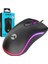 Sm-M9 1000 Dpi USB Rgb Rainbow Ledli Siyah 3D Optik LED Mouse 1