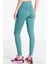 Go Dri Fit Infinalock High Rise 7/8 Leggings 6 Cepli Toparlayıcı Yüksek Belli Reflektörlü Spor Tayt Mavi 2