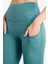 Go Dri Fit Infinalock High Rise 7/8 Leggings 6 Cepli Toparlayıcı Yüksek Belli Reflektörlü Spor Tayt Mavi 3
