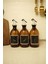 Home Amber Cam Zeytinyağı Limon Suyu Sirke Şişesi Yağdanlık 3lü Set 300ML 5