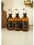 Home Amber Cam Zeytinyağı Limon Suyu Sirke Şişesi Yağdanlık 3lü Set 300ML 2