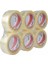 , Koli Bandı, 6 Adet, 45 mm 100 M, Şeffaf, Hotmelt, Dayanıklı 3