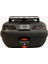 Motosiklet Arka Çanta 45 Litre Sırt Dayama ve Üst Tabla Full Set Black Edition 1