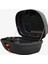 Motosiklet Arka Çanta 45 Litre Sırt Dayama ve Üst Tabla Full Set Black Edition 4