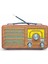 Nostaljik Gerçek Ahşap Radyo,şık Tasarım , Bluetooth Nostalji Radyo 4