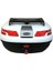 Motosiklet Arka Çanta 45 Litre Sırt Dayama ve Üst Tabla Full Set Beyaz 2