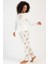 Pamuklu Kadın Uzun Kol Pijama Takım , 405335 2
