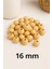 50 Adet 16 mm Ham Ahşap Boncuk 1