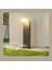 Köln 50 cm LED Bahçe Direği – 14W 3000K Orta Boy Antrasit Bollard Lambası 1