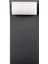 Köln 50 cm LED Bahçe Direği – 14W 3000K Orta Boy Antrasit Bollard Lambası 3
