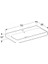 Smyle Square Lavabo B90 500.251.01.1 90 x 48 cm 3