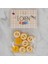 Loren Crafts Sarı 8 Li Ayak Izi Düğme - 443 1