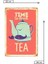 Time To Drink Tea Retro Vintage DRTR0126 Ahşap Mdf Tablo 2