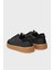 Wiman Logolu Hakiki Deri ve Süet Detaylı Sneaker Ayakkabı FMTWIMLEA12 Erkek Ayakkabı Fmtwım LEA12 Black 3