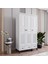 Terra 3 Kapaklı Çekmeceli Gardırop Tamamı Mdf (Beyaz) 2
