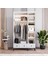 Terra 3 Kapaklı Çekmeceli Gardırop Tamamı Mdf (Beyaz) 3