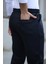 Lacivert Beli Lastikli Modern Fit Erkek Jogger PANTOLON-2513 3