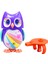 Mini Hoot Sevimli Baykuş - Mor 1