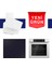 & Hoover Fryart Serisi Moonlight White Beyaz Ankastre Set (HDG6C2GWTK + HH64CCB + XE63CB) 1