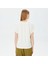 Kadın Beyaz Relaxed Fit T-Shirt 2