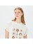 Kadın Beyaz Relaxed Fit T-Shirt 4