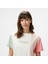 Kadın Pembe Regular Fit Renk Bloklu T-Shirt 4