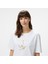 Kadın Beyaz Regular Fit Nakışlı T-Shirt 4