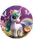 Unicorn Yuvarlak Pasta Yenilebilir Resim Baskı 20 cm 1