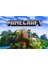Minecraft Dikdörtgen Pasta Yenilebilir Resim Baskı 28x19 cm 1