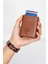 Erkek Deri Mekanizmalı Cüzdan ve Portföy Clutch Traş Kozmetik Bakım ve Günlük El Çantası (14X24CM) NEWPOLO171 - Taba - Taba 3