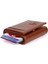 Erkek Deri Mekanizmalı Cüzdan ve Portföy Clutch Traş Kozmetik Bakım ve Günlük El Çantası (14X24CM) NEWPOLO171 - Taba - Taba 5