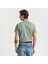 Erkek Yeşil Slim Fit Bisiklet Yaka T-Shirt 2