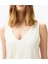 Kadın Krem Relaxed Fit T-Shirt 5