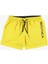 Erkek Sarı Regular Fit Mayo Şort 4
