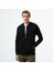 Erkek Siyah Regular Fit Hırka 1