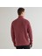 Erkek Bordo Relaxed Fit Yarım Fermuarlı Kazak 2