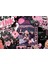 Black Pink Dikdörtgen Pasta Yenilebilir Resim Baskı 28x19 cm 1