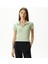 Kadın Yeşil Slim Fit Kısa Kollu Polo 1