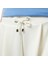 Kadın Kırık Beyaz Relaxed Fit Şort 5