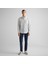 Erkek Krem Regular Fit Düğmeli Yaka Çizgili Oxford Gömlek 4