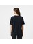 Kadın Siyah Regular Fit Baskılı T-Shirt 2