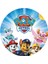 Paw Patrol Yuvarlak Pasta Yenilebilir Resim Baskı 20 cm 1
