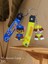 Paw Patrol Karikatür Anime Figür Pvc Bebek Anahtarlık Çanta Anahtarlık Süsü 2 Adet 1