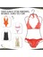 Metal Vücut Formlu Bikini Mayo Askısı Siyah Kaplama(1 Adet) 3