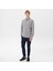 Erkek Gri Classic Fit Uzun Kollu Polo Yaka T-Shirt 3