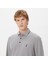 Erkek Gri Classic Fit Uzun Kollu Polo Yaka T-Shirt 4
