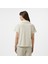Kadın Krem Regular Fit Dik Yaka Sweatshirt 2