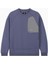 Classic Erkek Loose Fit Mor Sweatshirt 1